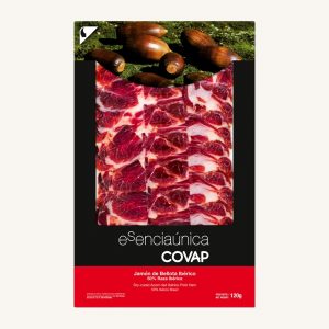 COVAP esenciaúnica acorn-fed 50% Ibérico ham (Jamón) Red label – from Cordoba, Andalusia, pre-sliced 120 gr