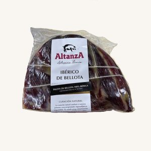 Altanza Jabugo Boneless acorn-fed 100% Ibérico shoulder ham (Paleta), black label – Pata negra, from Jabugo, Andalusia, half-piece